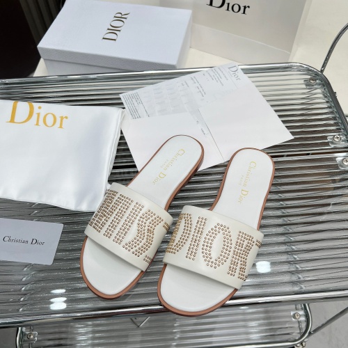 Wholesale Christian Dior Slippers For Women #1232420 $82.00 USD, Wholesale Quality Replica Christian Dior Slippers