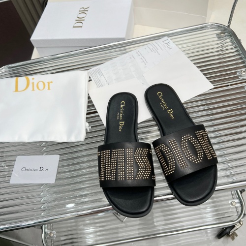 Wholesale Christian Dior Slippers For Women #1232422 $82.00 USD, Wholesale Quality Replica Christian Dior Slippers