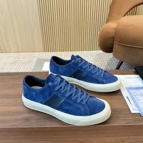 Replica Tom Ford Casual Shoes For Men #1232435 $108.00 USD for Wholesale