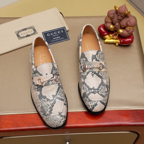 Wholesale Gucci Oxfords Shoes For Men #1232456 $85.00 USD, Wholesale Quality Replica Gucci Oxfords Shoes