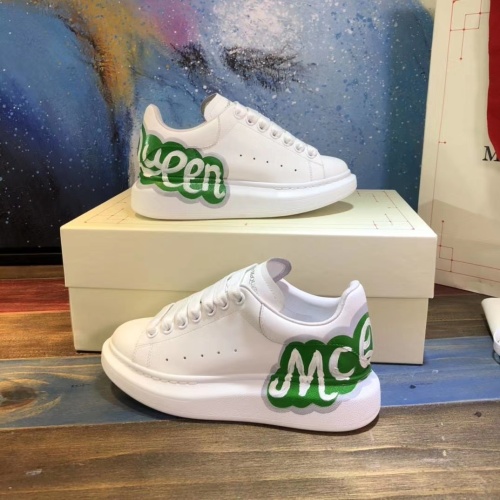 Wholesale Alexander McQueen Casual Shoes For Women #1232492 $92.00 USD, Wholesale Quality Replica Alexander McQueen Casual Shoes