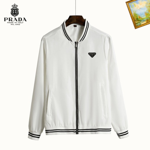 Wholesale Prada Jackets Long Sleeved For Men #1232511 $60.00 USD, Wholesale Quality Replica Prada Jackets