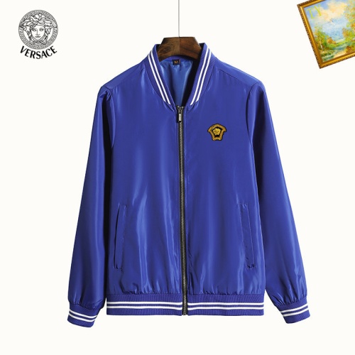 Wholesale Versace Jackets Long Sleeved For Men #1232595 $60.00 USD, Wholesale Quality Replica Versace Jackets