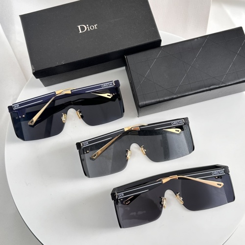 Replica Christian Dior AAA Quality Sunglasses #1232657 $56.00 USD for Wholesale