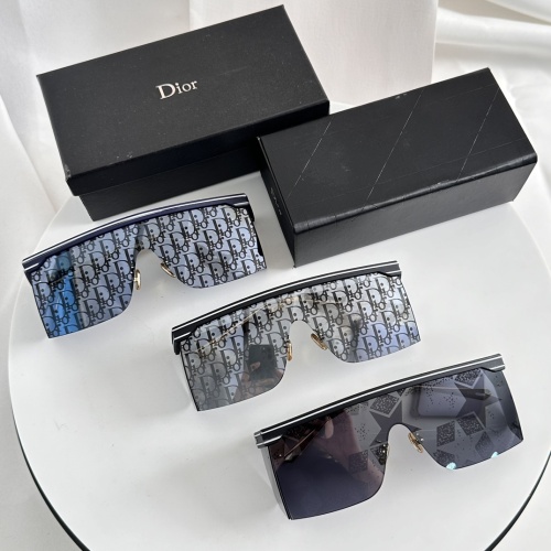 Replica Christian Dior AAA Quality Sunglasses #1232657 $56.00 USD for Wholesale