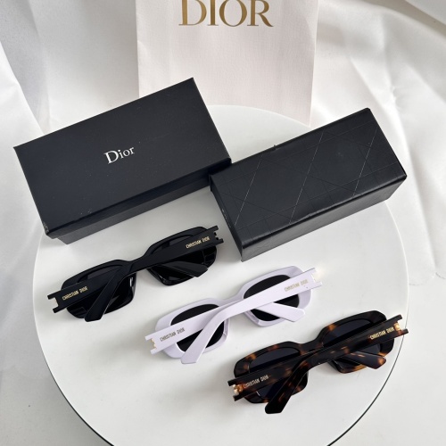 Replica Christian Dior AAA Quality Sunglasses #1232673 $60.00 USD for Wholesale