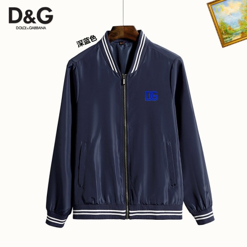 Wholesale Dolce &amp; Gabbana D&amp;G Jackets Long Sleeved For Men #1232695 $60.00 USD, Wholesale Quality Replica Dolce &amp; Gabbana D&amp;G Jackets