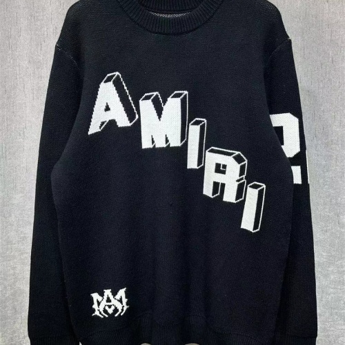 Wholesale Amiri Sweaters Long Sleeved For Unisex #1232754 $52.00 USD, Wholesale Quality Replica Amiri Sweaters