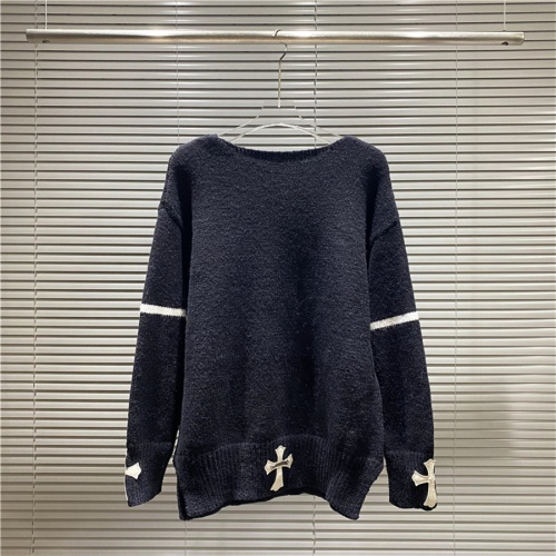 Replica Chrome Hearts Sweater Long Sleeved For Unisex #1232763 $56.00 USD for Wholesale