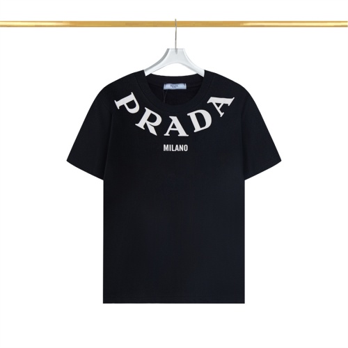 Wholesale Prada T-Shirts Short Sleeved For Men #1232794 $34.00 USD, Wholesale Quality Replica Prada T-Shirts