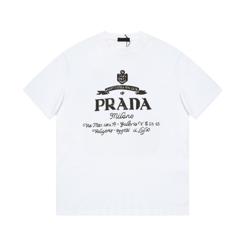 Wholesale Prada T-Shirts Short Sleeved For Unisex #1232810 $45.00 USD, Wholesale Quality Replica Prada T-Shirts