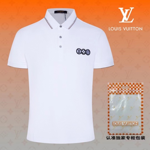 Wholesale Louis Vuitton LV T-Shirts Short Sleeved For Men #1232875 $45.00 USD, Wholesale Quality Replica Louis Vuitton LV T-Shirts