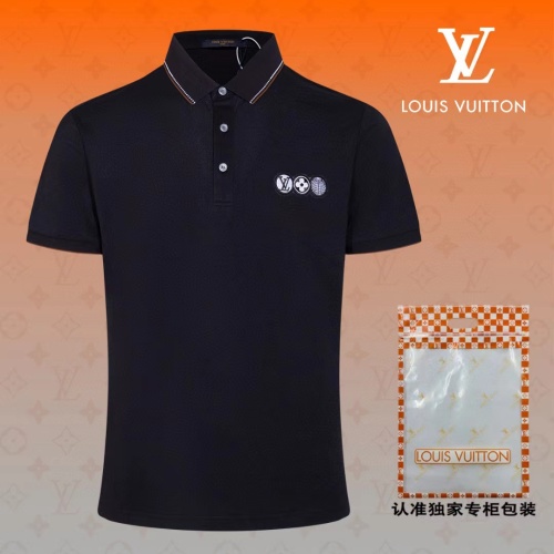 Wholesale Louis Vuitton LV T-Shirts Short Sleeved For Men #1232876 $45.00 USD, Wholesale Quality Replica Louis Vuitton LV T-Shirts