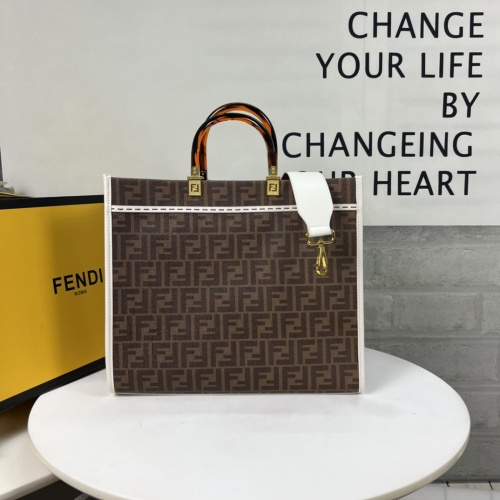 Replica Fendi AAA Quality Tote-Handbags For Women #1232879 $105.00 USD for Wholesale