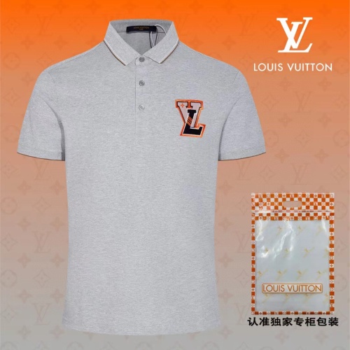 Wholesale Louis Vuitton LV T-Shirts Short Sleeved For Men #1232884 $45.00 USD, Wholesale Quality Replica Louis Vuitton LV T-Shirts