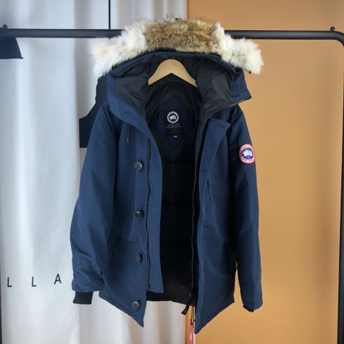 Replica Canada Goose Down Feather Coat Long Sleeved For Unisex #1232927 $160.00 USD for Wholesale