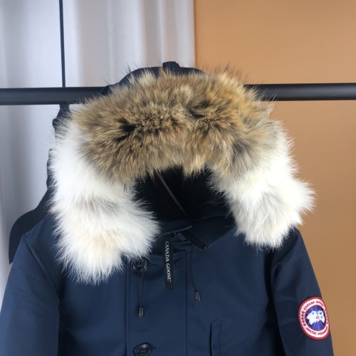 Replica Canada Goose Down Feather Coat Long Sleeved For Unisex #1232927 $160.00 USD for Wholesale