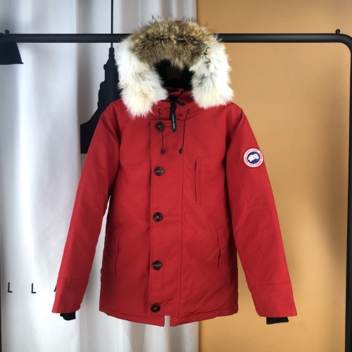 Wholesale Canada Goose Down Feather Coat Long Sleeved For Unisex #1232928 $160.00 USD, Wholesale Quality Replica Canada Goose Down Feather Coat