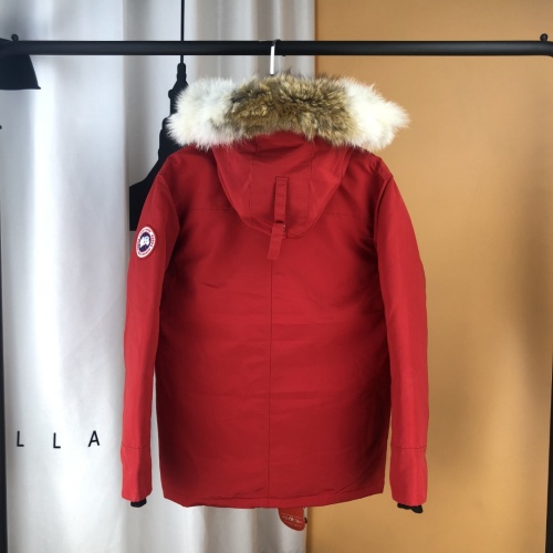 Replica Canada Goose Down Feather Coat Long Sleeved For Unisex #1232928 $160.00 USD for Wholesale