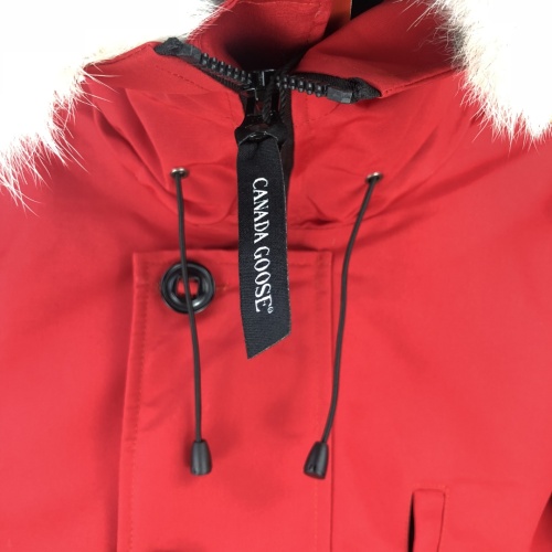 Replica Canada Goose Down Feather Coat Long Sleeved For Unisex #1232928 $160.00 USD for Wholesale