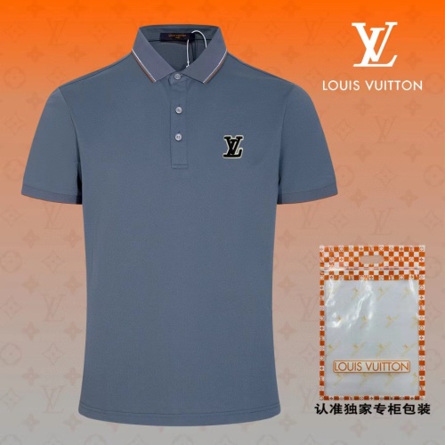 Wholesale Louis Vuitton LV T-Shirts Short Sleeved For Men #1232936 $45.00 USD, Wholesale Quality Replica Louis Vuitton LV T-Shirts