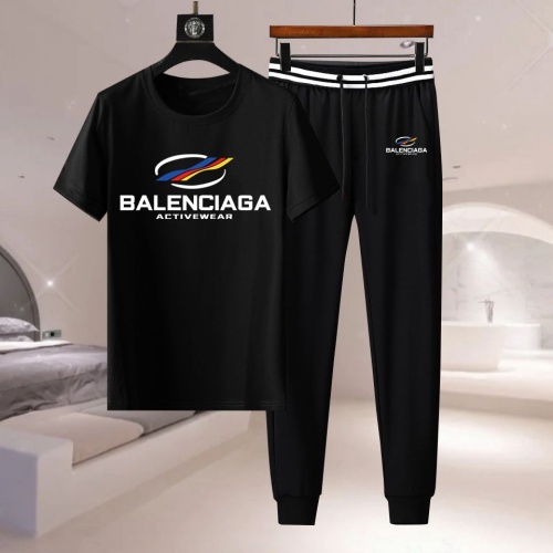 Wholesale Balenciaga Fashion Tracksuits Short Sleeved For Men #1232950 $76.00 USD, Wholesale Quality Replica Balenciaga Fashion Tracksuits