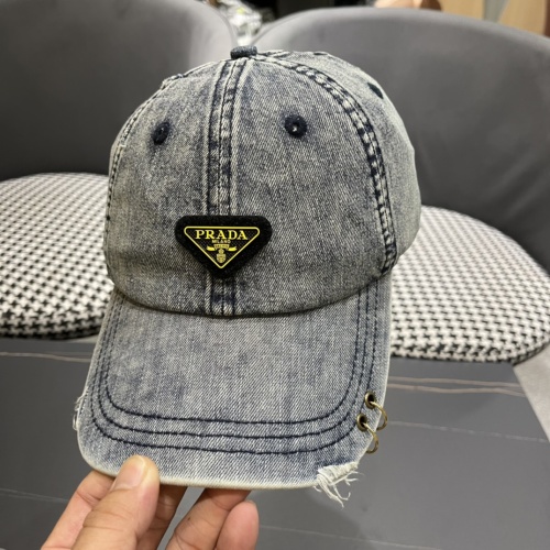 Replica Prada Caps #1232984 $32.00 USD for Wholesale