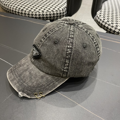 Replica Prada Caps #1232985 $32.00 USD for Wholesale