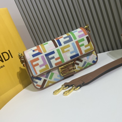 Replica Fendi AAA Quality Messenger Bags For Women #1233008 $100.00 USD for Wholesale