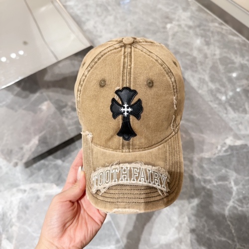 Wholesale Chrome Hearts Caps #1233087 $27.00 USD, Wholesale Quality Replica Chrome Hearts Caps