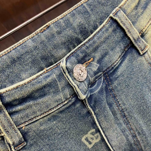 Replica Dolce & Gabbana D&G Jeans For Men #1233406 $80.00 USD for Wholesale