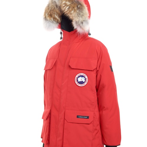 Replica Canada Goose Down Feather Coat Long Sleeved For Unisex #1233429 $160.00 USD for Wholesale