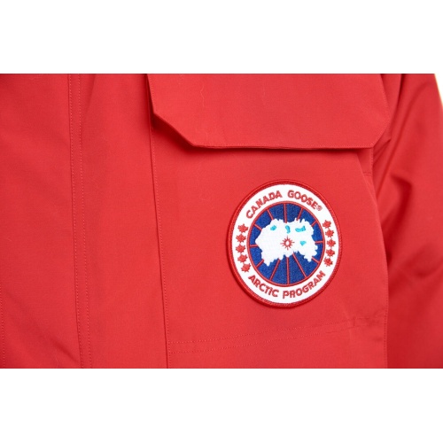 Replica Canada Goose Down Feather Coat Long Sleeved For Unisex #1233429 $160.00 USD for Wholesale