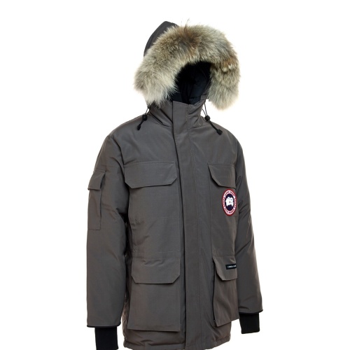 Replica Canada Goose Down Feather Coat Long Sleeved For Unisex #1233431 $160.00 USD for Wholesale