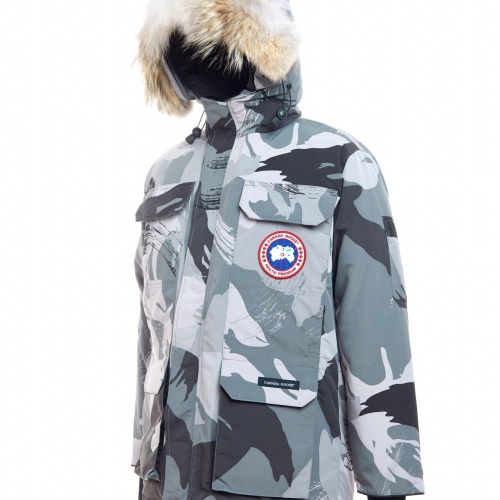 Replica Canada Goose Down Feather Coat Long Sleeved For Unisex #1233434 $160.00 USD for Wholesale