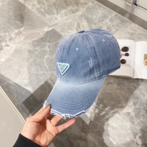 Replica Prada Caps #1233468 $25.00 USD for Wholesale