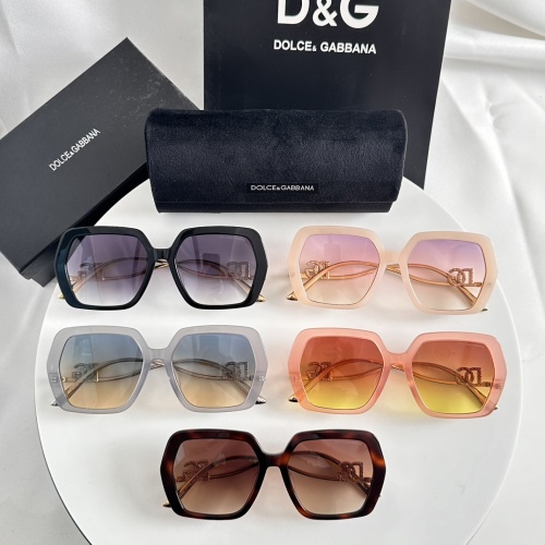 Replica Dolce & Gabbana AAA Quality Sunglasses #1233500 $60.00 USD for Wholesale