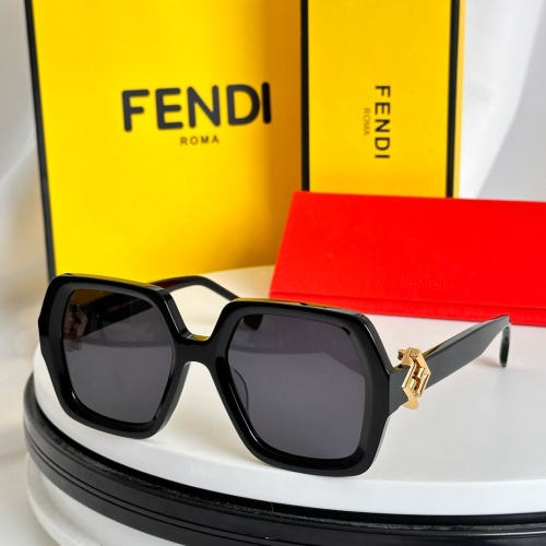 Wholesale Fendi AAA Quality Sunglasses #1233515 $52.00 USD, Wholesale Quality Replica Fendi AAA Quality Sunglasses