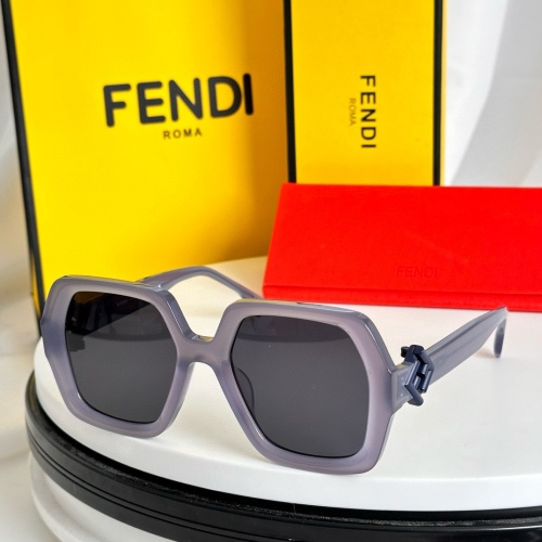 Wholesale Fendi AAA Quality Sunglasses #1233517 $52.00 USD, Wholesale Quality Replica Fendi AAA Quality Sunglasses