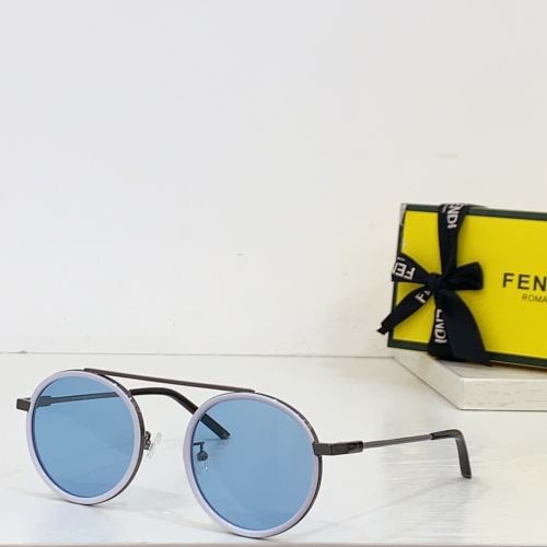 Wholesale Fendi AAA Quality Sunglasses #1233528 $60.00 USD, Wholesale Quality Replica Fendi AAA Quality Sunglasses