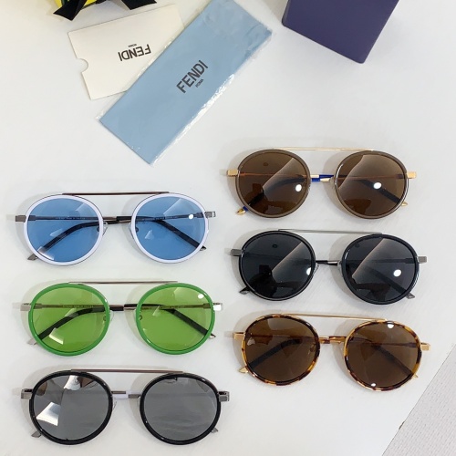 Replica Fendi AAA Quality Sunglasses #1233529 $60.00 USD for Wholesale