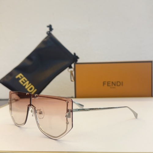 Wholesale Fendi AAA Quality Sunglasses #1233534 $60.00 USD, Wholesale Quality Replica Fendi AAA Quality Sunglasses