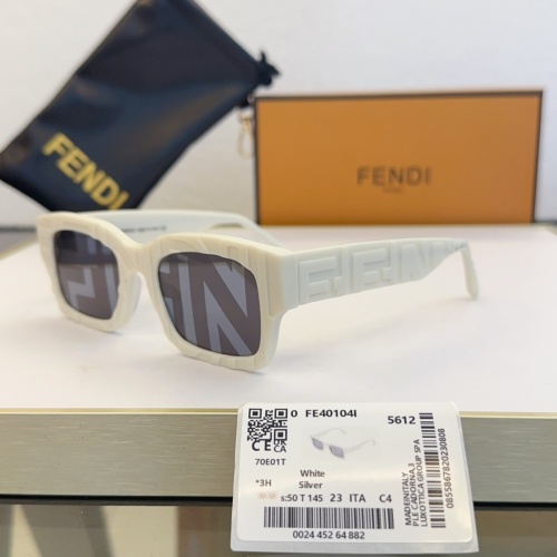 Wholesale Fendi AAA Quality Sunglasses #1233540 $64.00 USD, Wholesale Quality Replica Fendi AAA Quality Sunglasses