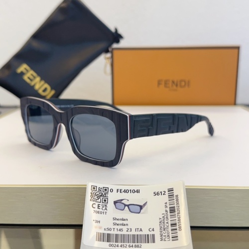 Wholesale Fendi AAA Quality Sunglasses #1233542 $64.00 USD, Wholesale Quality Replica Fendi AAA Quality Sunglasses