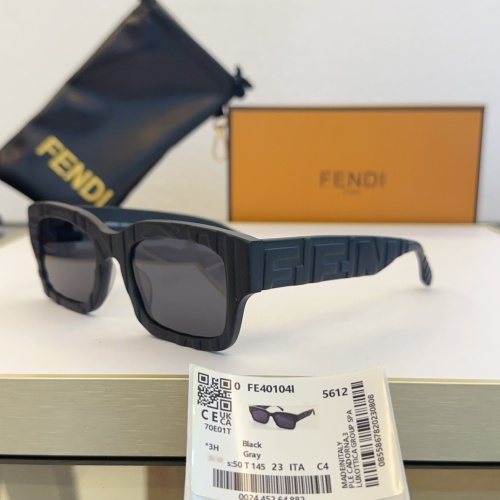 Wholesale Fendi AAA Quality Sunglasses #1233543 $64.00 USD, Wholesale Quality Replica Fendi AAA Quality Sunglasses