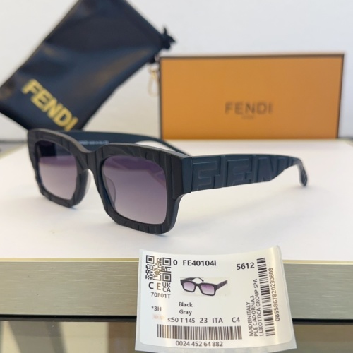 Wholesale Fendi AAA Quality Sunglasses #1233544 $64.00 USD, Wholesale Quality Replica Fendi AAA Quality Sunglasses