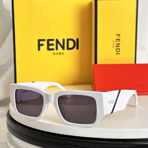 Wholesale Fendi AAA Quality Sunglasses #1233548 $52.00 USD, Wholesale Quality Replica Fendi AAA Quality Sunglasses