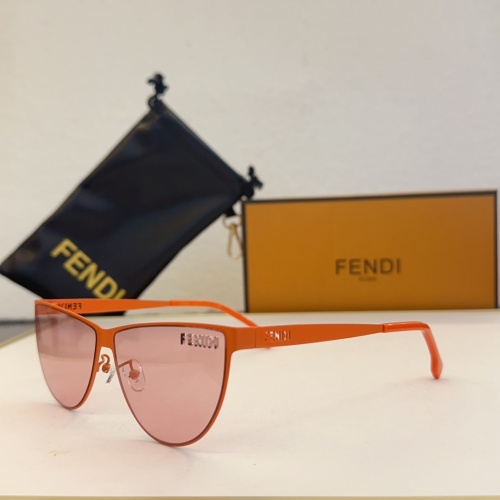 Wholesale Fendi AAA Quality Sunglasses #1233562 $60.00 USD, Wholesale Quality Replica Fendi AAA Quality Sunglasses