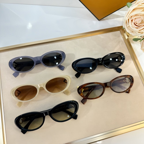 Replica Fendi AAA Quality Sunglasses #1233578 $60.00 USD for Wholesale