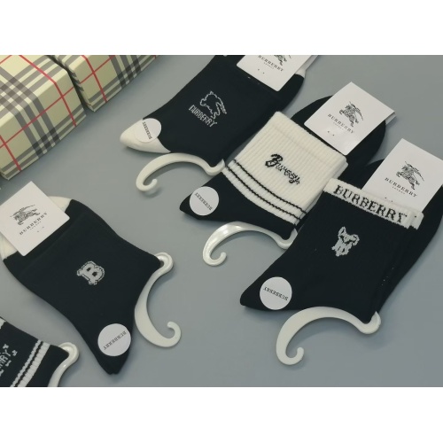 Replica Burberry Socks #1233641 $27.00 USD for Wholesale